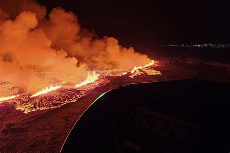 Volcanic Eruption In Iceland Prompts Evacuation Iha News