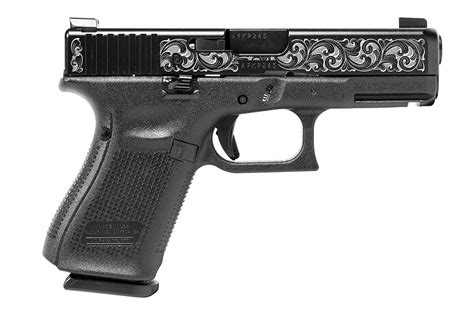 Shop Glock 19m 9mm Fbi Spec Pistol With Custom Engraved Slide And Night