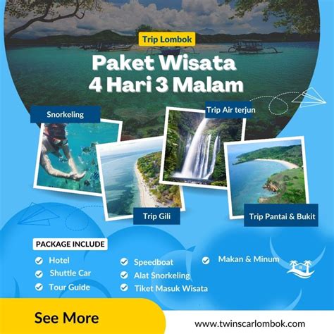 Paket Wisata Lombok Murah 2024 Tempat Asik Dan Menarik