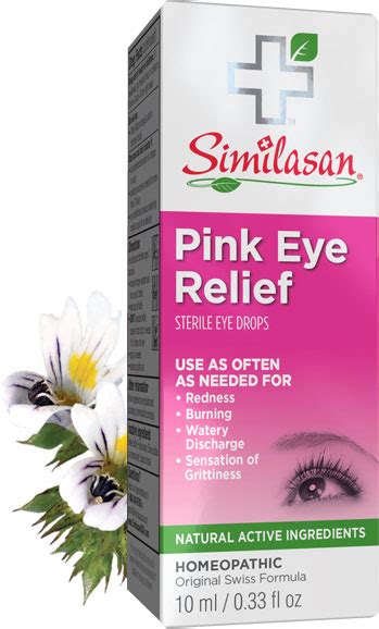 Pink Eye Relief Pink Eye Drops Pink Eye Treatment Similasan Usa