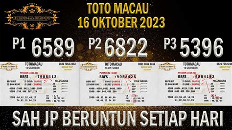 Prediksi Macau Hari Ini Oktober Prediksi Totomacau Hari