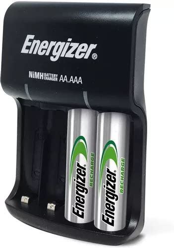 Energizer Cargador Pilas Recargables Aa Y Aaa 2 Baterías Aa