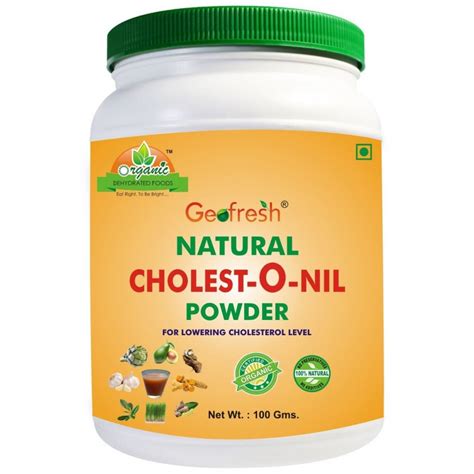 Cholest O Nil Powder Geofresh Products Online At Ayurvedmart