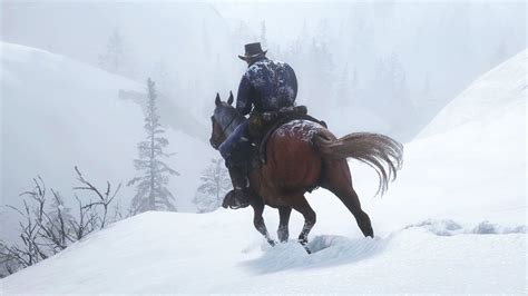 4k Relaxing Realistic Horse Riding Sounds In Rdr2 Out Of Map