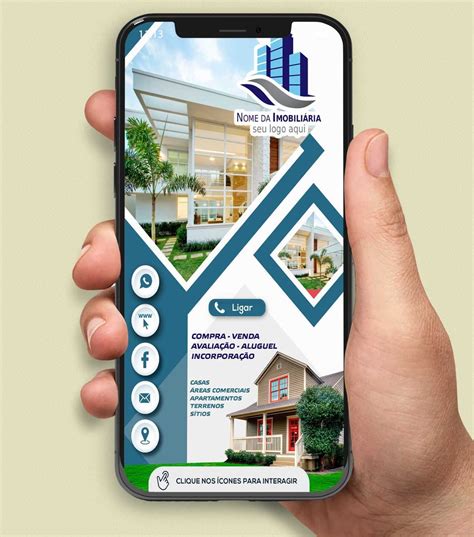 Cartao De Visita Digital Interativo Corretor De Imoveis Elo