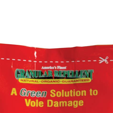 Epic Vole Scram Organic Granular Repellent 6 Pound Bucket For Lawn And Garden Defense