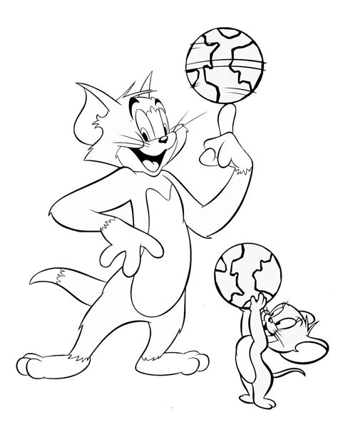 Dibujos De Tom Y Jerry Para Colorear 100 Dibujos Para Colorear