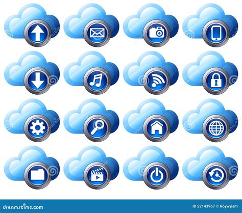 Graphismes De Calcul De Nuage POSITIONNEMENT 1 Illustration De