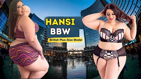 Hansi The Plus Size Queen Sizeless Beauty Curvy Model Biography Wiki Life Style