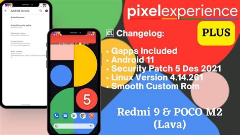 Update Review Custom Rom Pixel Experience Plus Android 11 Redmi 9