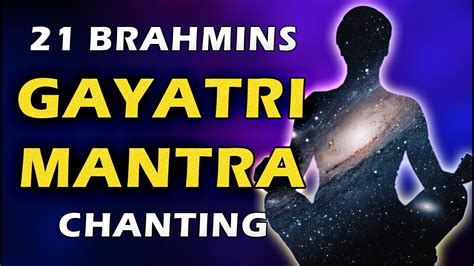 Brahmins Chanting Gayatri Mantra Times Gayatri Mantra