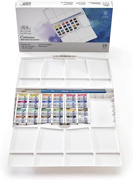 Winsor Newton Cotman Water Color Pocket Plus Set Of Half