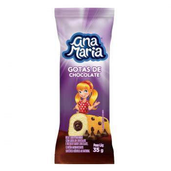 Bolinho Ana Maria Gotas de Chocolate 35G é aqui no Atacado Vem