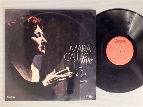 Yahoo オークション 輸LP MARIA CALLAS MARIA CALLAS LIVE 1