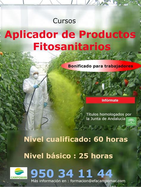 PrÓximo Curso De Aplicador De Fitosanitarios Efa Campomar