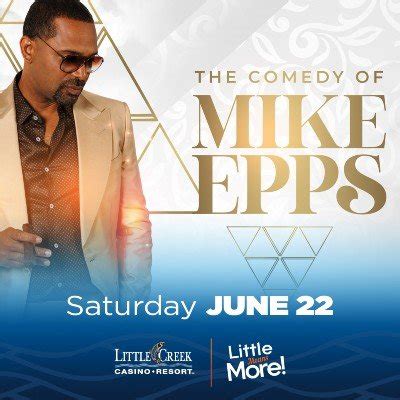 Mike Epps Comedy Show Tickets, The Skookum Creek Event Center, Shelton ...