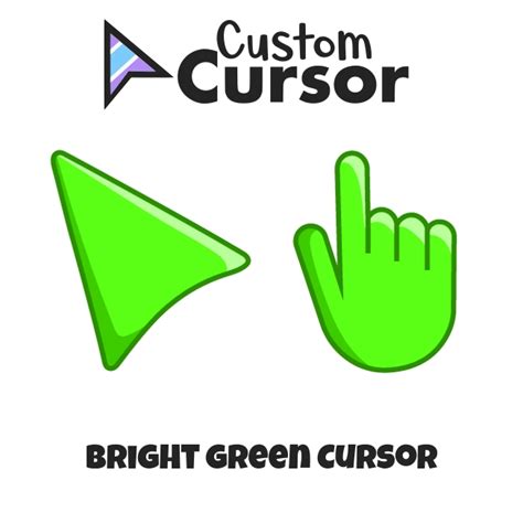 Bright Green Cursor Custom Cursor