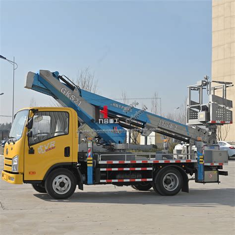 China Manufacturer M Aerial Working Truck Jiuhe Aerial Work Platform