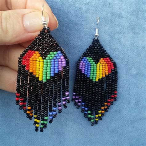 Lgbt Earrings Etsy