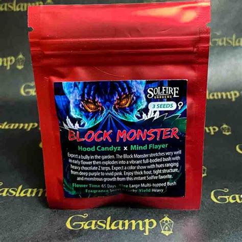 Solfire Gardens Block Monster Feminized Seeds Gaslamp Seeds