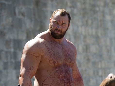 Game Of Thrones Star Hafthor Julius Bjornsson Shares Shocking Body