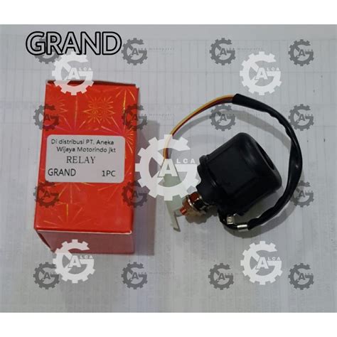 Jual RELAY BENDIK SWITCH STATER STARTER GRAND Shopee Indonesia