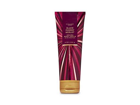 Bath And Body Works Black Cherry Merlot Ultra Shea Body Cream 24 Hr