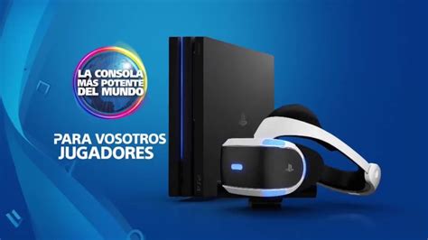 Playstation PS4 Pro Anuncio Publicidad España Comercial VR 2016 YouTube