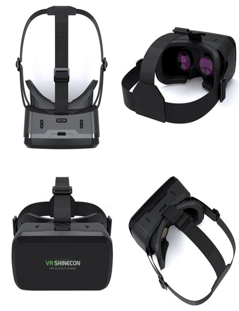 Vr Shinecon G06a B03 Mango Teléfono Móvil Gafas Vr Cabeza De Realid