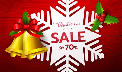 Christmas Holidays Sale Banner Promotional Poster Advertisement