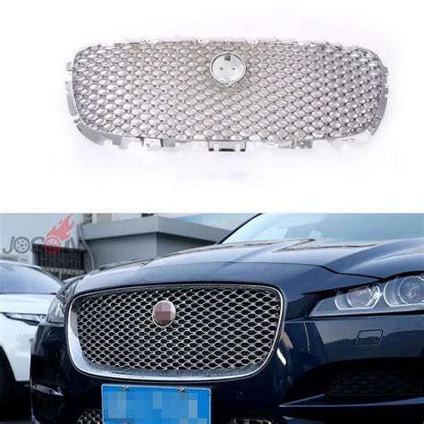 Car Front Outlet Grille Trim For Jaguar F Pace X761 2016 2017 Gloss