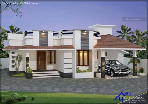 Sq Ft Bhk Single Storey Beautiful House And Free Plan Lacks