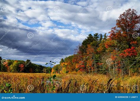 New England Autumn Stock Photo Image Of Autumn Colorful 62004228