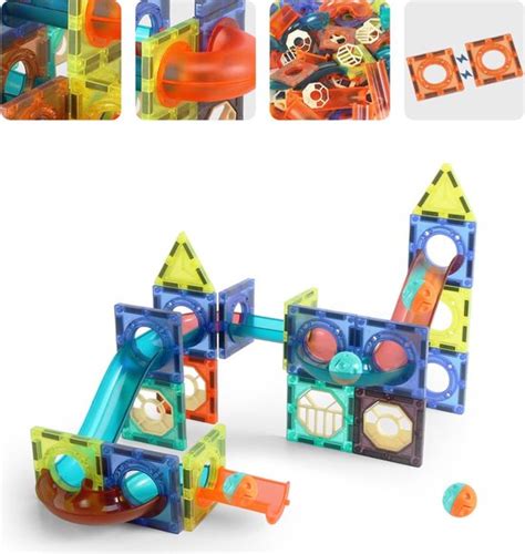 Magnetische Knikkerbaan Knikkerbaan Set Speelgoed Knikkerbaan