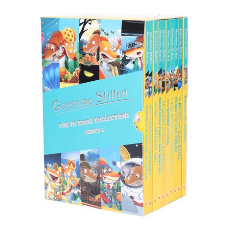 Geronimo Stilton The 10 Book Collection Series 6 Box Set Ages 5 7 — Books2door