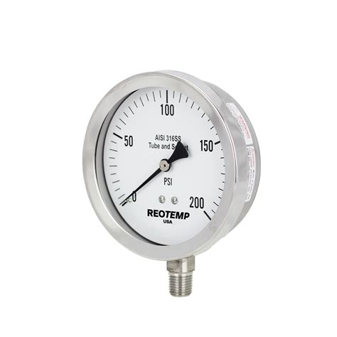 Heavy Duty Repairable Stainless Gauge Pr2535 Reotemp Instruments