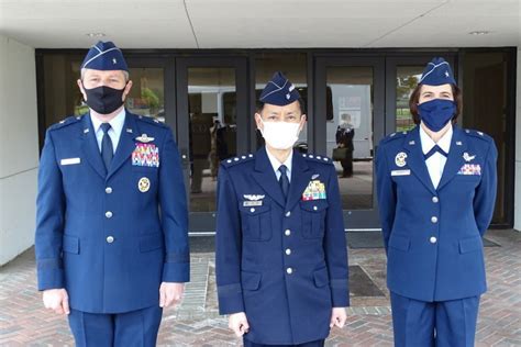 Japan Air Self Defense Force Chief Of Staff Visits Vandenberg Air Force