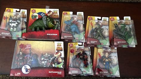 Disney Toy Story That Time Forgot Battlesaurs Complete Set New In Boxes | #1869616360