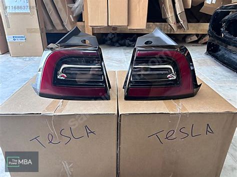 Otomobil Arazi Aracı Elektrik TESLA MODEL Y SAĞ SOL ARKA STOP