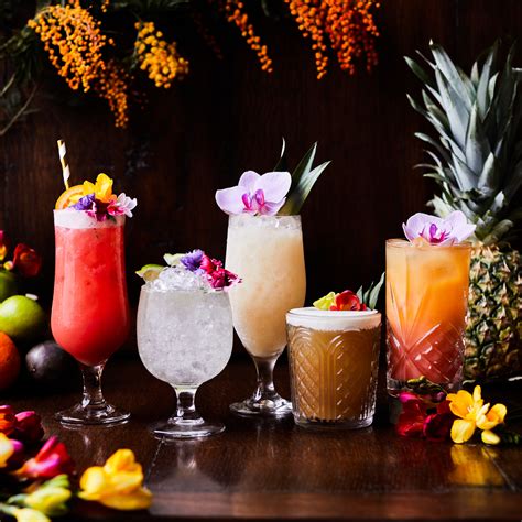 Alcohol Free Tiki Cocktails | Non Alcoholic Mocktails | Cocktails For Kids