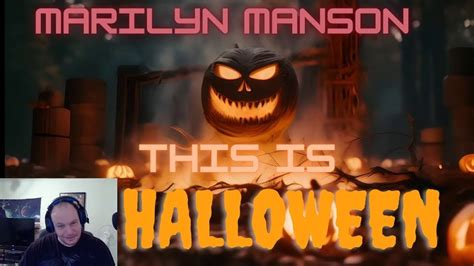 MARILYN MANSON This is Halloween (Reaction) - YouTube