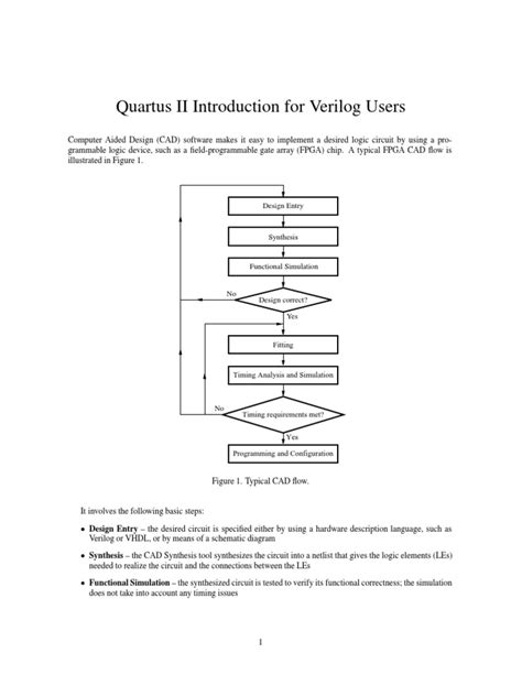 Pdf Quartus Verilog Tutorial Dokumen Tips