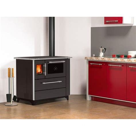 Wood Cooker Stove Alfa Plam Donna Anthracite Kw Top Prices