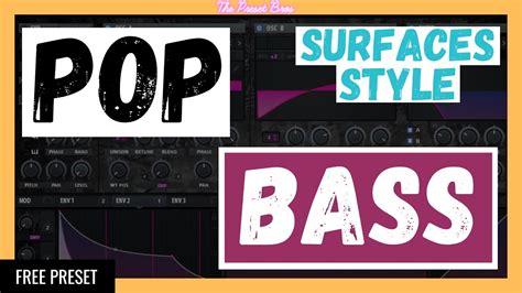 How To Make A POP BASS Like Surfaces Bass In Serum Synth FREE SERUM