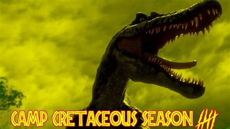 Camp Cretaceous Season 5 Scenes Spinosaurus Youtube