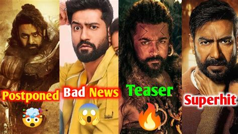 Kalki Ad Postponed Vicky Bad News Kanguva Teaser Shaitaan