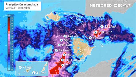 Hasta cuándo durará la DANA seguirá lloviendo en los próximos días