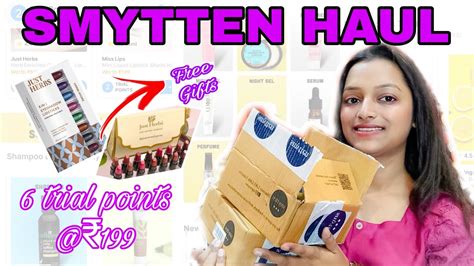 Huge Smytten Haul Smytten Free Samples Review Free Products