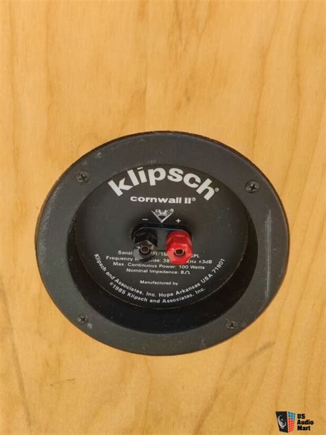 Klipsch Cornwall Ii Speakers Photo 4659945 Us Audio Mart