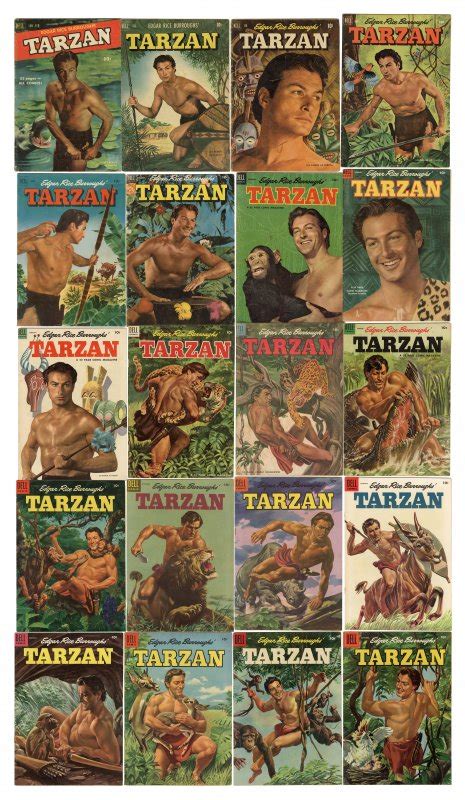 ComicConnect TARZAN GROUP LOT Comic Book Group Lot F VF 7 0